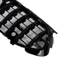 Gloss Black Front Grill Grille Fit Mercedes A-Class W177 A35 A180 2023-2025