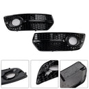 2PCS Front Bumper Grill Fog Light Lamp Covers Fit Audi Q5 2009-2012