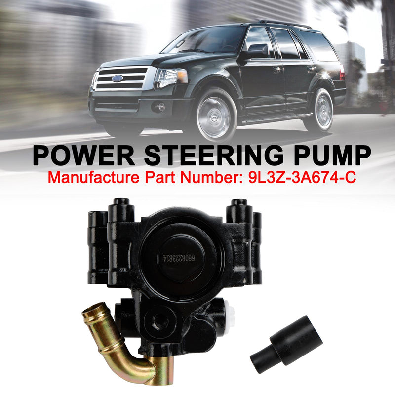 Power Steering Pump fit Ford F-150 Expedition Lobo 2009-2010 fit Lincoln