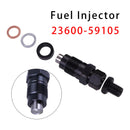 1Pcs Fuel Injector For Toyota 3L Hilux Hiace 2.8L Engine 23600-59105