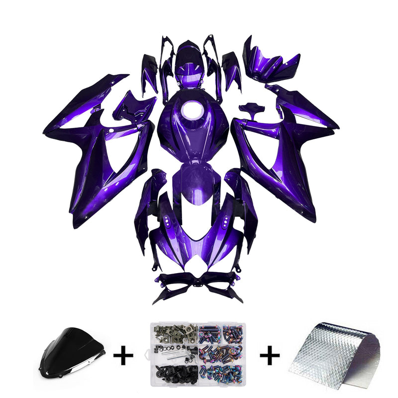 Injection Fairing Kit Bodywork Plastic ABS For Suzuki GSXR 600/750 2008-2010 K8