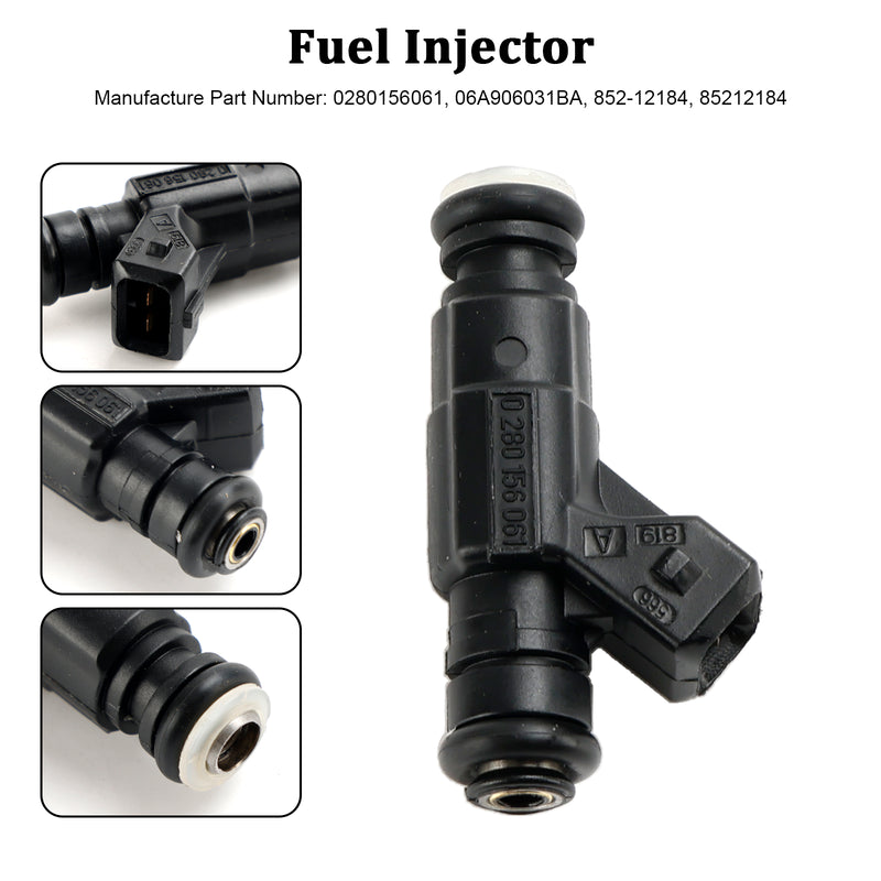 1PCS Fuel Injector 0280156061 Fit Audi Fit Volkswagen 1.8L 852-12184