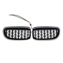 2009-2011 Fit BMW 3 Series E90/E91 LCI Diamond Front Kidney Grill Grille