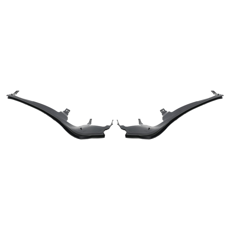 L+R Pair Upper Headlight Cover Strip Set F��r BMW 3 E46 COUPE CABRIO LCI