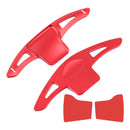 Steering Wheel Paddle Shifter Extension For Ford Explorer 13-19 Aluminium Red