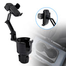 Smartphone Holder, Drink Holder, For Smartphones, Cars, 2-in-1 Cup Holder