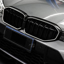BMW 3 Series G20 G28 2023-2024 Double Line Black Front Kidney Grille Mesh