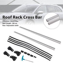 Universal Aluminium Car Roof Rack Luggage Carrier Cross Bar Rail Lockable 120CM