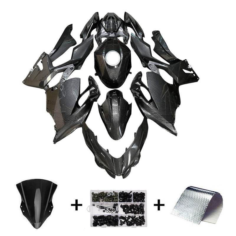 Injection Fairing Kit Bodywork Plastic ABS fit For Kawasaki EX400 Ninja400 2018-2024