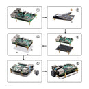 Raspberry Pi 4B Expansion Board M.2 NVMe SSD Solid State Drive Adapter Board