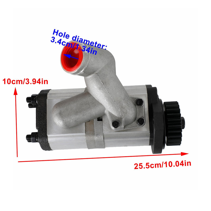 Replacement Hydraulic Pump RE223233 for John Deere Tractors: 5200, 5203, 5203S, 5400, 5500