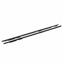 1985-1987 For Pontiac Firebird Outer Side 2PCS Door Window Sweep Weatherstrip Seals Outer 1AWSK00155