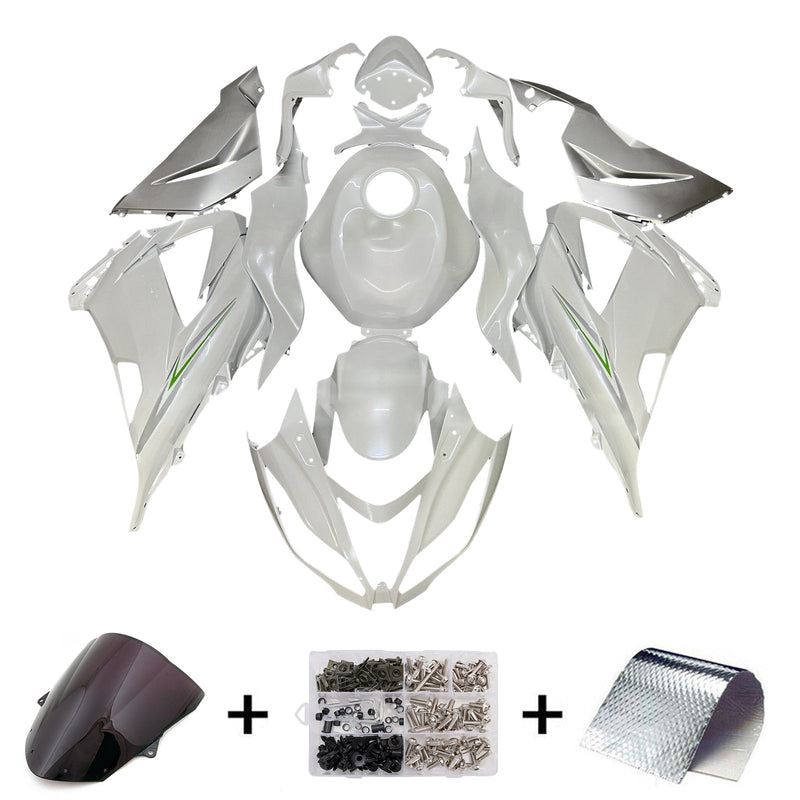 Injection Fairing Kit Bodywork Plastic ABS fit For Kawasaki ZX6R 636 2013-2018