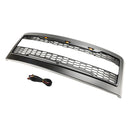 Front Bumper Grille Grill w/Lights Fit Ford F250 F350 2008-2010 Super Duty