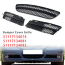 Front Bumper Lower Grille Set For BMW 3 Series E90 E91 2006-2008 51117134074