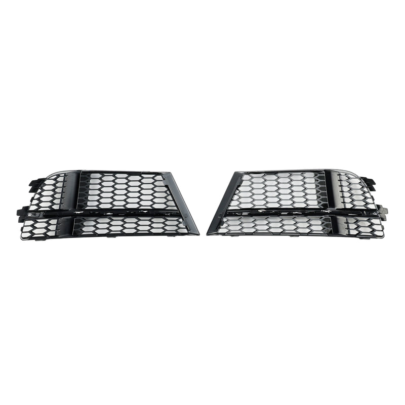 Front Fog Light Cover Bezel Grill Grille Fit AUDI A3 S-LINE 2017-2019 8V