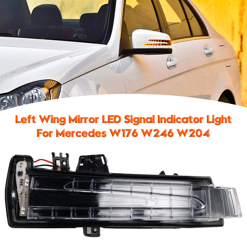 Left Wing Mirror LED Signal Indicator Light For Mercedes W176 W246 W204