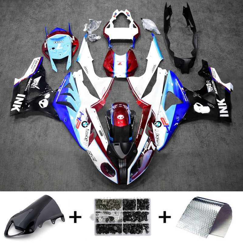 2009-2014 BMW S1000RR Injection Fairing Kit Bodywork Plastic ABS