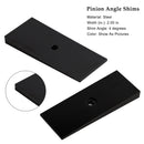 2PCS 2" Wide 4°Degree Steel Leaf Spring Degree Shims