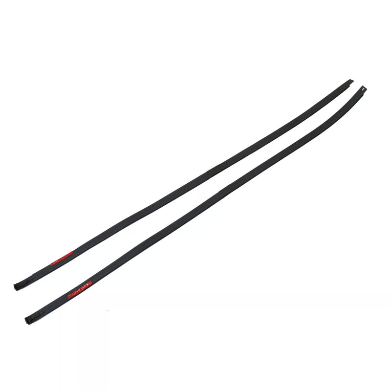2PCS Roof Drip Molding Trim Left & Right Side Rubber For Toyota Tundra