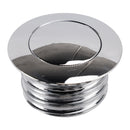 Chrome Billet Aluminum Pop Up Screw In Gas Cap For Sportster Softail Dyna 82-19