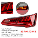 2017-2020 Audi Q5 MK2 PRE-FACELIFT Right Rear Tail Light Lamp LED 5 PIN 80A945094B