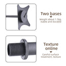 Set Of 2 Universal Surround Sound Adjustable Height Speaker Stand Bracket