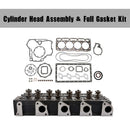 Complete Cylinder Head With Valve Spring & Gasket Kit For Kubota V1505E V1505D