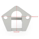 2PCS RV Awning Sunchaser II Replacement Part Bottom Foot