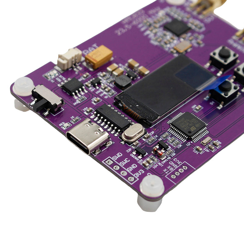 6GHz RFSignal Generator 23.5MHZ-6000MHz Keypad 0.96in OLED Screen Display HMC833