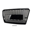 2012-2015 Audi A7/S7 RS7 Style Honeycomb Mesh Front Grill Grille Black