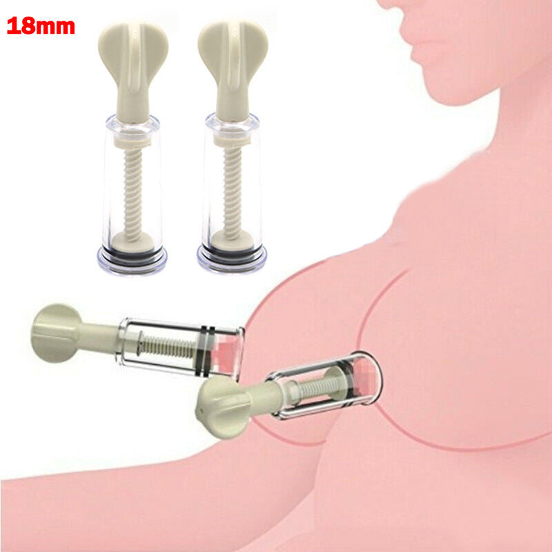 Vacuum Twist Rotary Cupping Set Nipple Suckers Enlargement Suction
