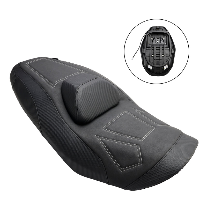 Complete Cushion Rider Passenger Seat Heating Blue For Yamaha T-Max 560 22-24 Yellow