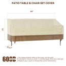 600D Sofa Covers Waterproof Patio Furniture Cover for Outdoor Couch Cover