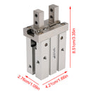 MHZ2-20D Pneumatic Parallel Air Gripper Cylinder SMC Type Bore 20mm