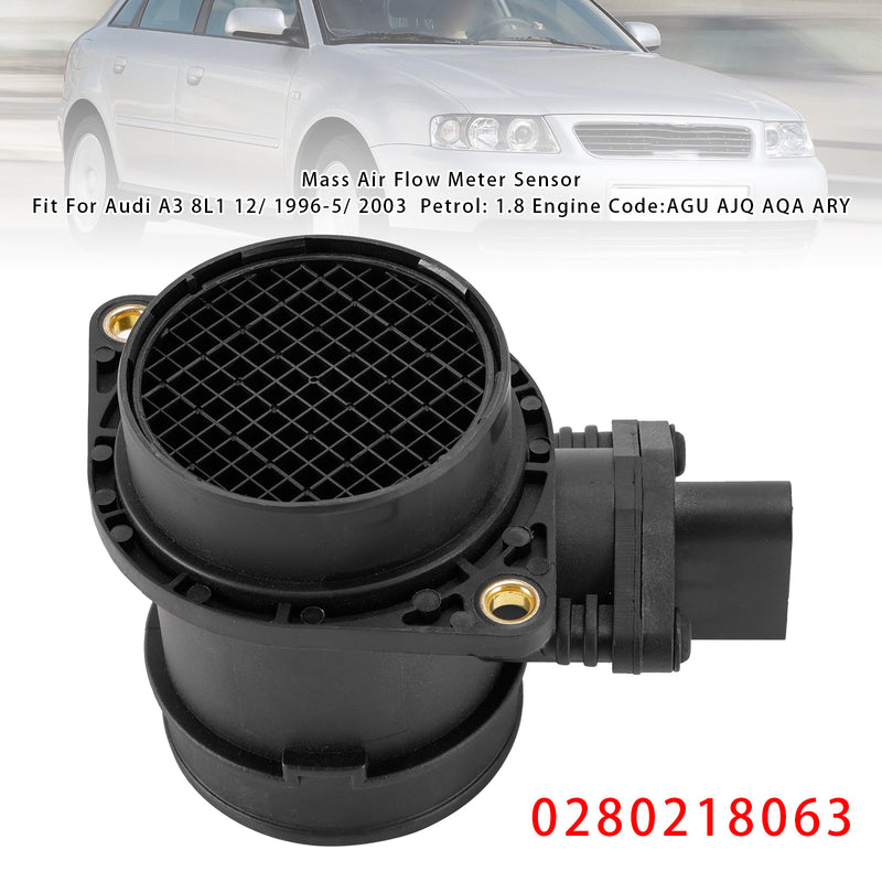 Mass Air Flow Meter Sensor For Audi A4 TT VW Golf IV Bora 1.8T 0280218063