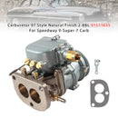 Carburetor 97 Style Natural Finish 2-BBL 91511655 For Speedway 9-Super-7 Carb