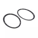 2PCS Gloss Black Headlight Bezel Trim Ring For Mini Cooper F55 F56 F57 14-21