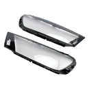 2016-2019 For Audi Q7 Pair Car Headlight Lens Cover LH+RH Lampshade Shell Glue