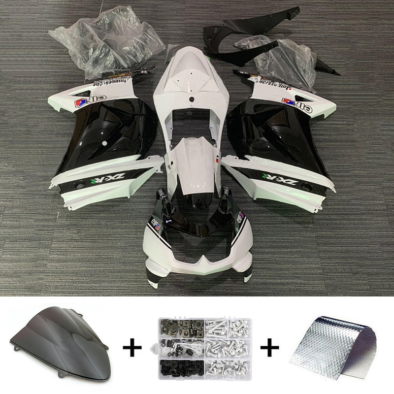 Amotopart Kawasaki EX250 Ninja250R 2008-2012 Fairing Kit Bodywork Plastic ABS