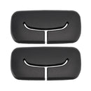 2X Rear Black Seat Belt Bezel 1AP31DX9AA For Jeep Wrangler JK 2011-2018