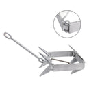 Hot-Dipped Boat Anchor 13Lbs Foldable Sliding Box Anchor Fits For Boat