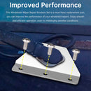 2 PCS Windshield Wiper Repair Stainless Steel Brackets for Peterbilt 379 388 389