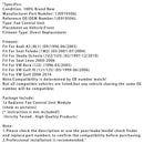 Radiator Fan Control Module For VW Golf IV Bora Audi A3 Skoda 1J0919506L