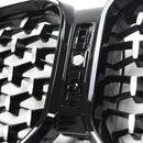 Diamond Front Bumper Kidney Grille Fit BMW X3 G01 X4 G02 2022-2025 Chorme