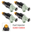 4Pcs Fuel Injector For VOLVO 740 940 760 960 2.0-2.3 TURBO 0280150804