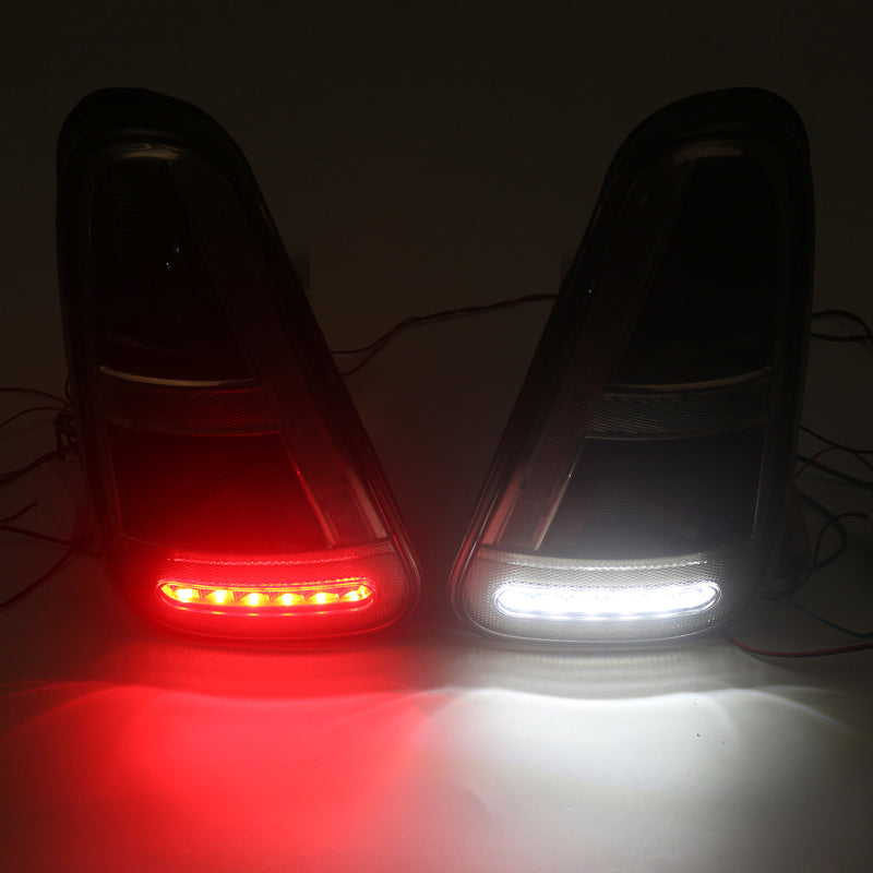 L&R LED Tail lights w/ Turn Signal Lamps For BMW Mini Cooper R50 R52 R53