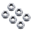 Rear Sprocket Nut Kit M10x1.5mm Gray For Aprilia RSV RSV4 1000R Factory 2004-2016