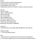 Chrome Front Bumper Grille Grill Fit Mercedes S class W223 S580 S680 2021-23