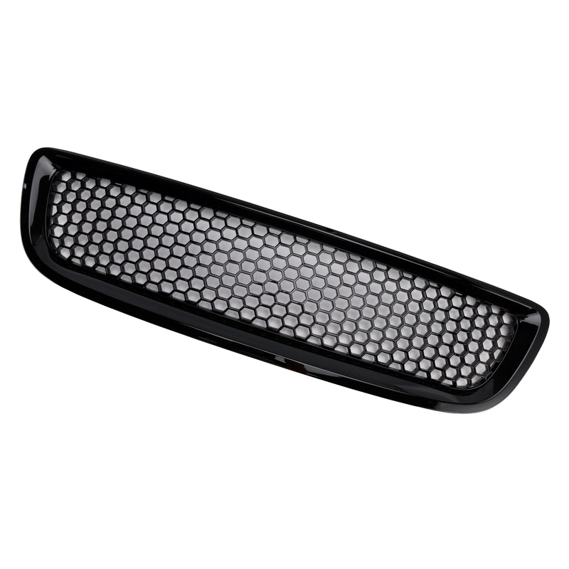 Gloss Black Front Bumper Honeycomb Grille Grill Fit Volvo S40 V50 2008-2012